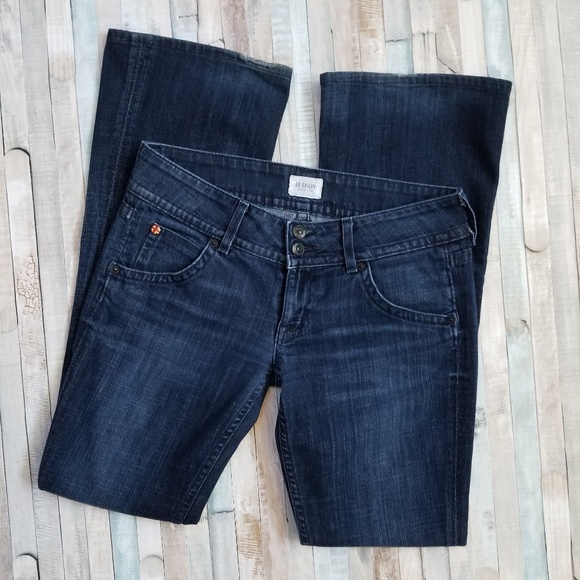 Hudson Dark Wash Flare Jeans - Picture 4 of 8